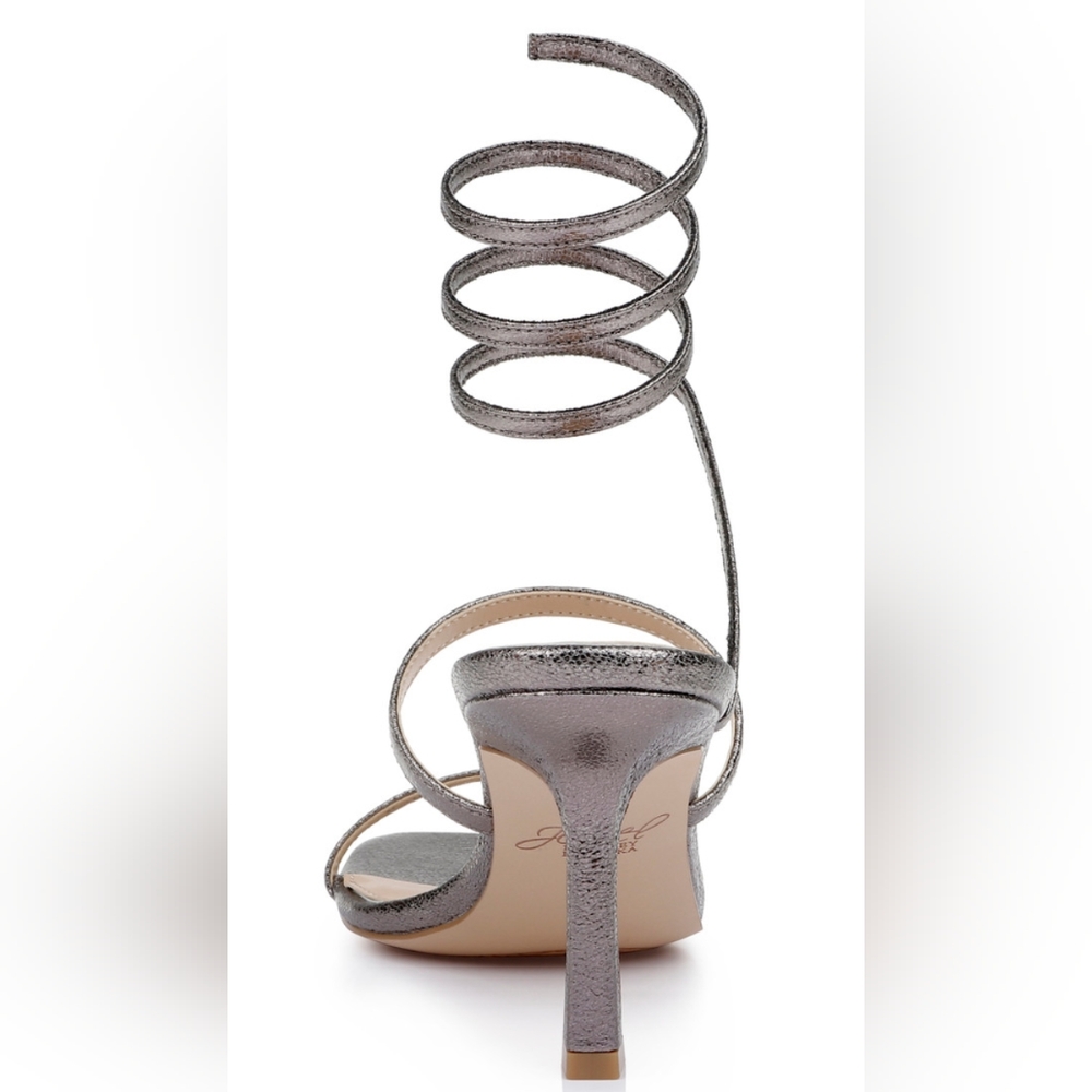 Jewel Bagley Mischka Renia Metallic Wrapped Sandal,Size 9 ,NWB - Picture 3 of 6